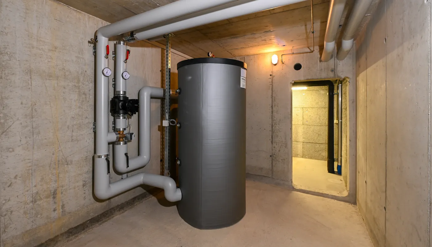 Heizungssanierung 8 Terrassenhäuser in Biberstein