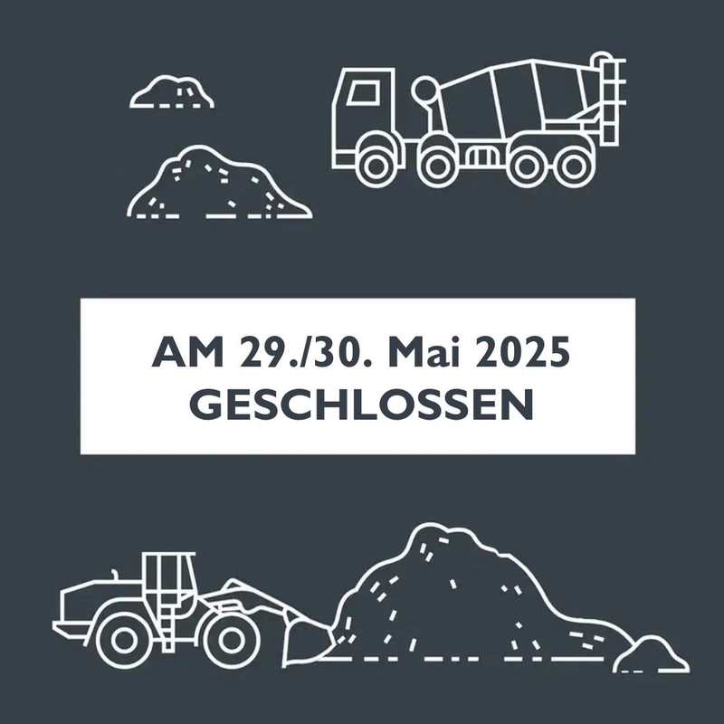 Öffnungszeiten am 29./30. Mai 2025