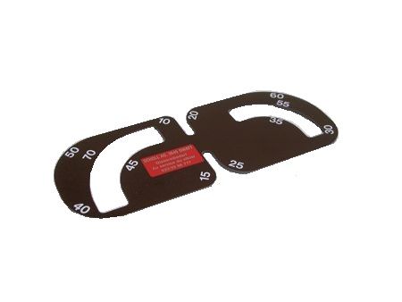 Rundeckenschablone 3mm