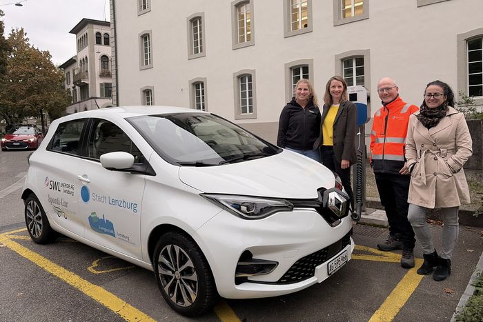 E-Carsharing in Lenzburg jetzt mit Sponti-Car