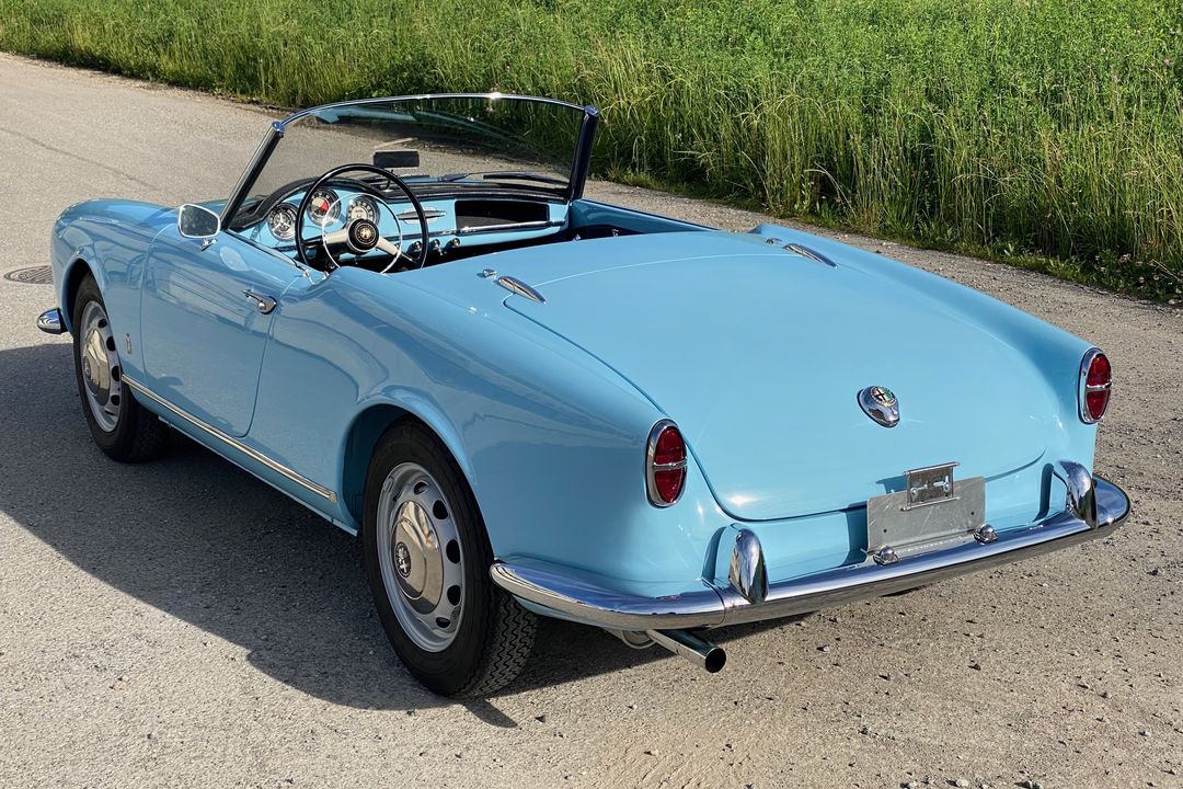 1957 Alfa Romeo Giulietta Spider Veloce