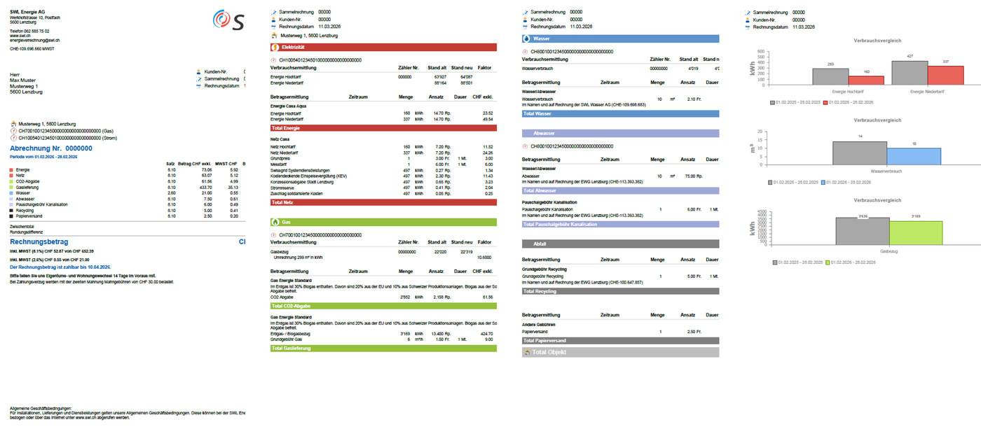 Unsere Rechnungen haben ein neues Layout