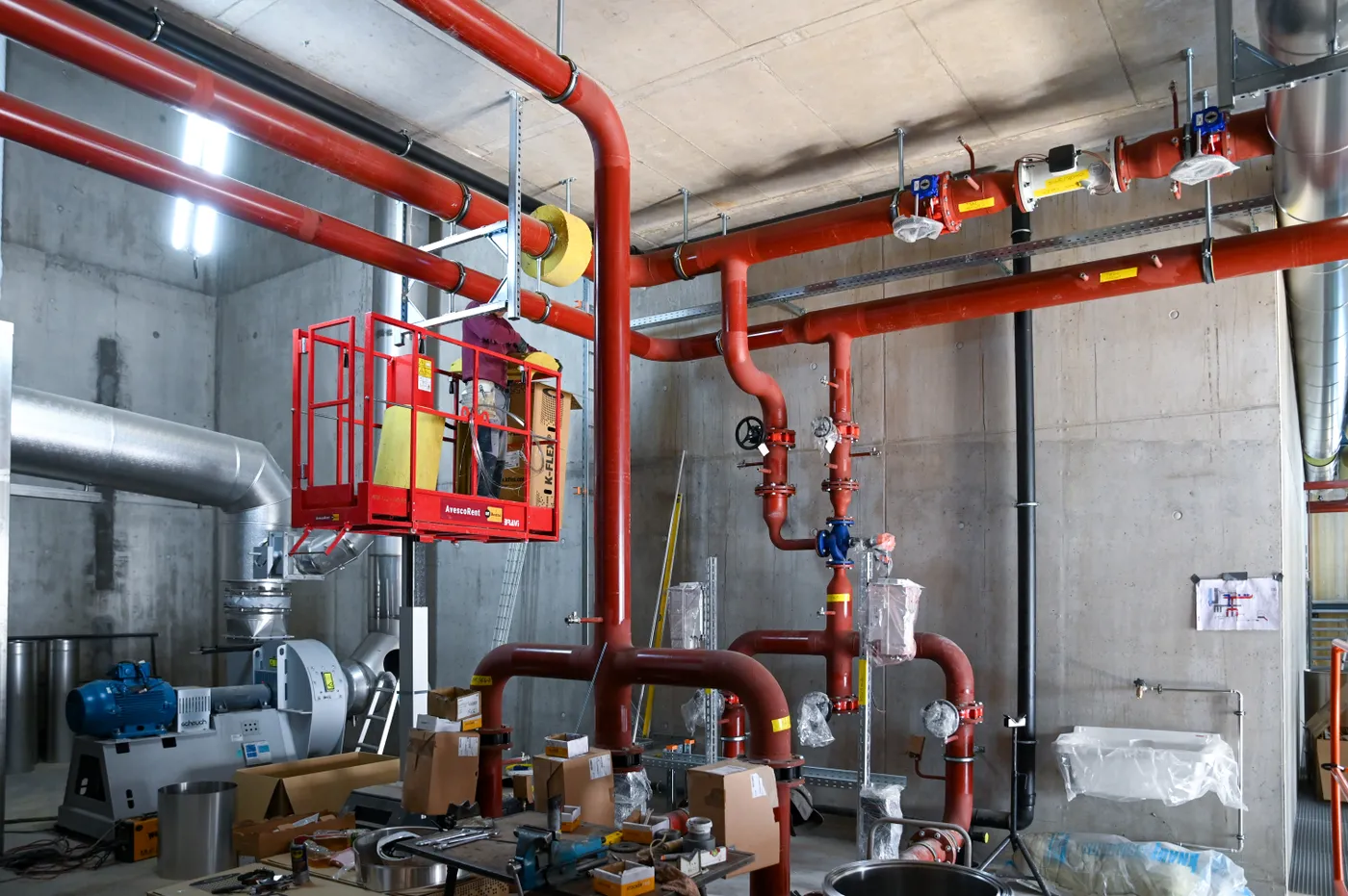 Wärmezentrale in Villmergen