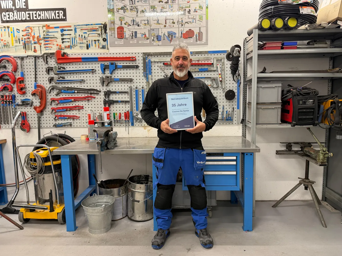 Herzliche Gratulation zum 35-jährigen Jubiläum