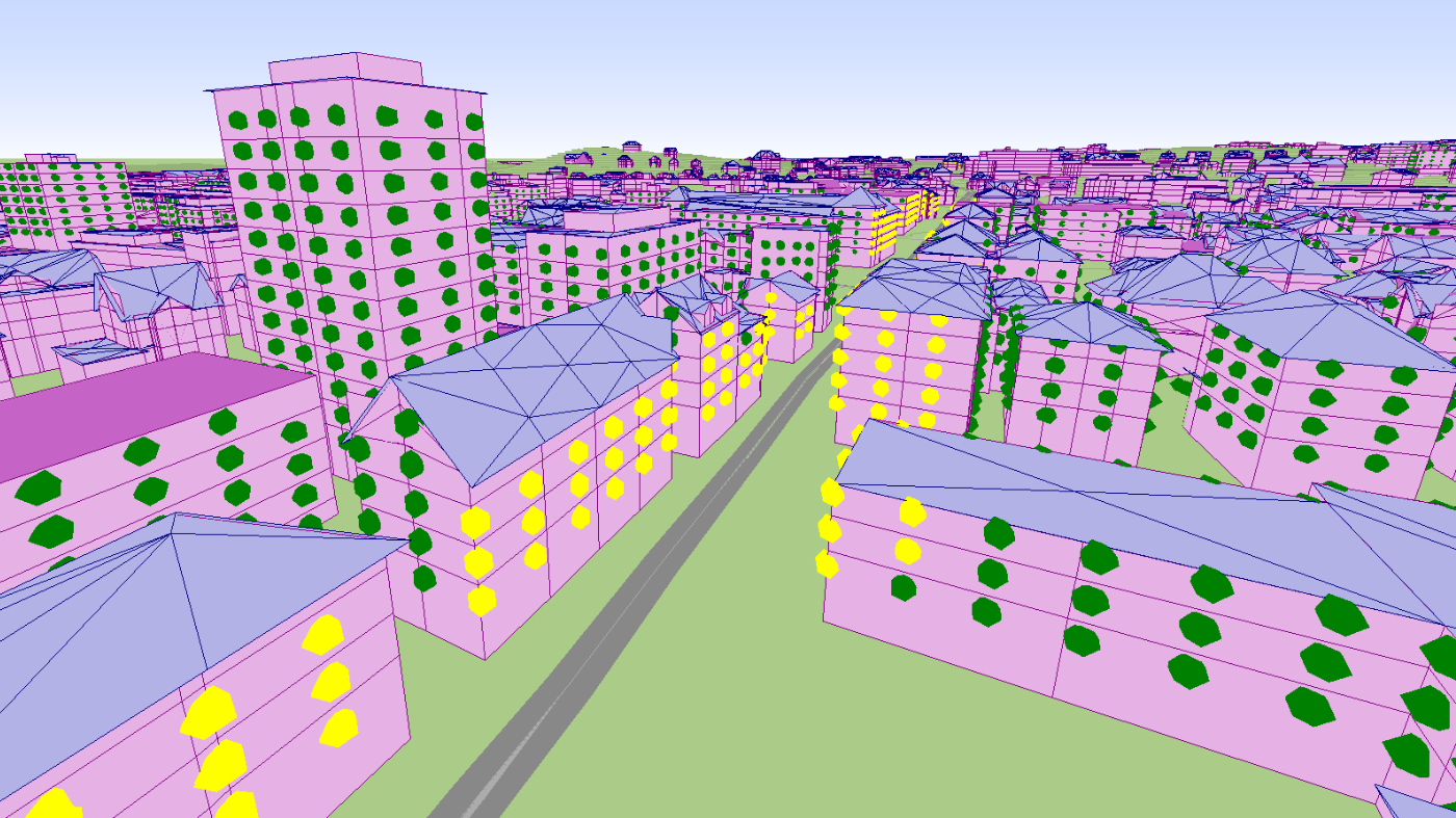 Modèles 3D de villes : un outil pour la protection contre le bruit