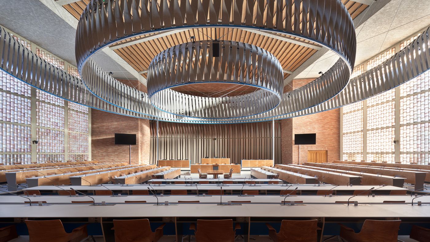 Le feutre dans la salle du conseil provisoire de Zurich - et tout le monde est ravi