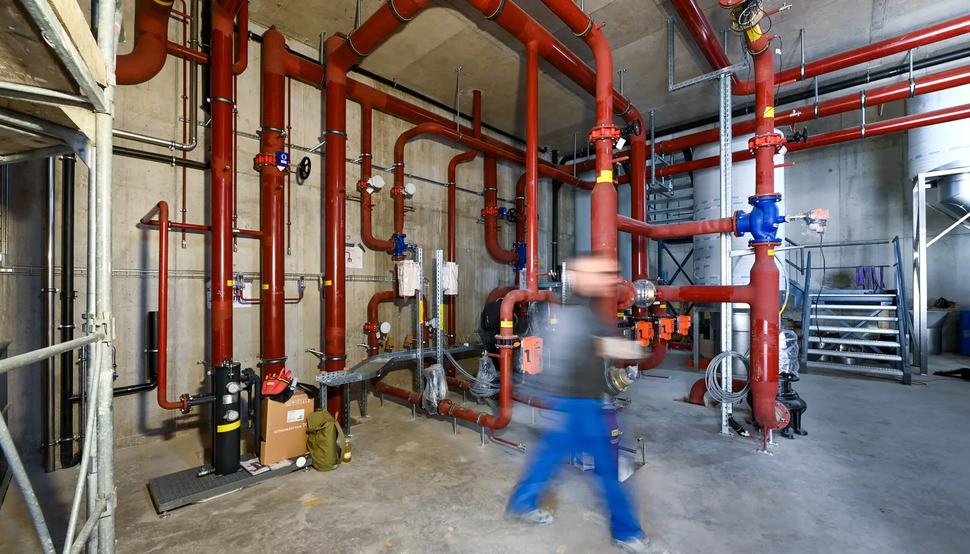 Wärmezentrale in Villmergen