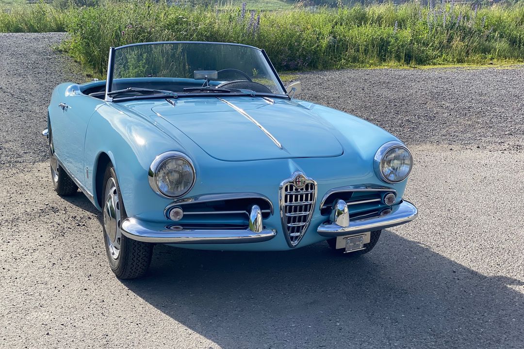 1957 Alfa Romeo Giulietta Spider Veloce