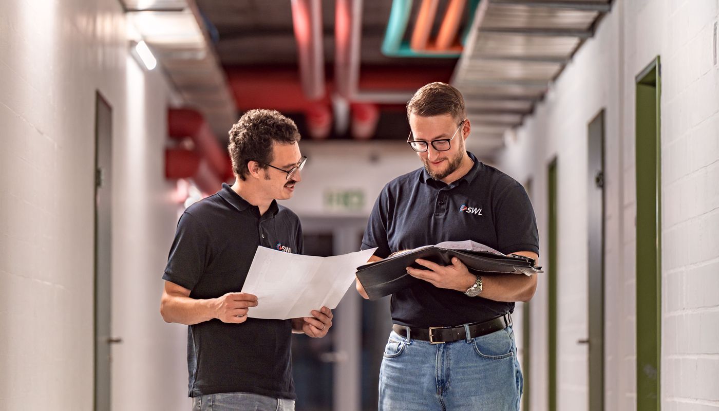 Im Einsatz für den Neubau des Weiterbildungszentrums