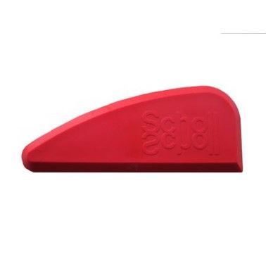 spatule spéciale pour joints - rouge = molle