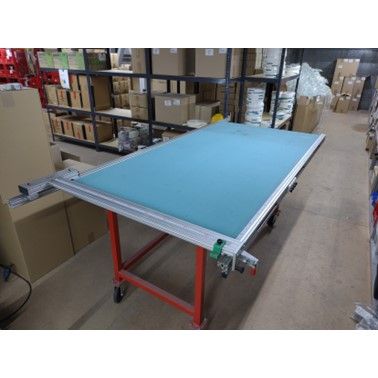 Glas-Zuschneideplatte 1300x2300mm kompl.