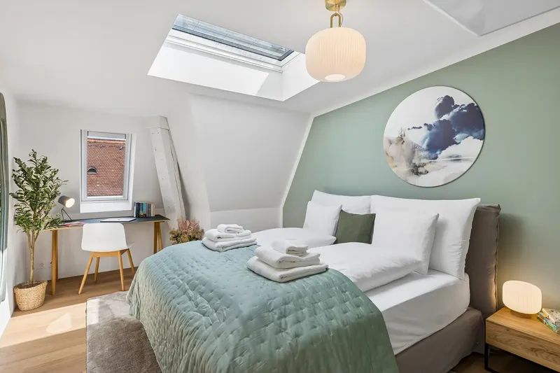 Ikon Penthouse – Rooftop, AC, Lake & Mountain View Fraumünsterstrasse