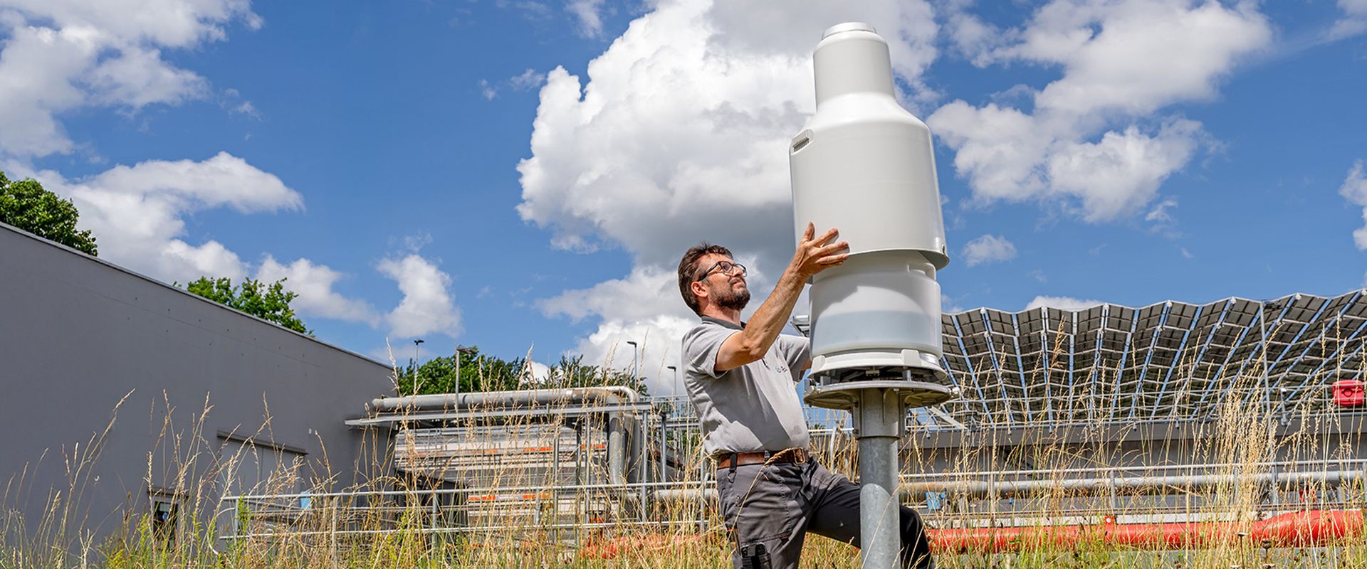 Regenmesser: Ein Warnsystem für kürzere Reaktionszeiten.