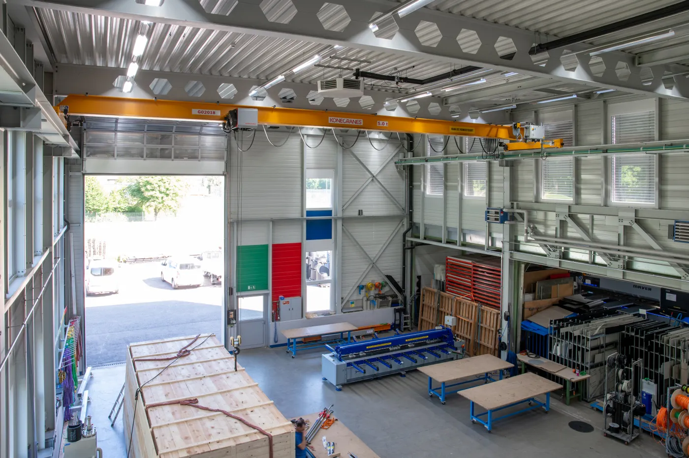 Sanierung Produktionsbetrieb in Windisch