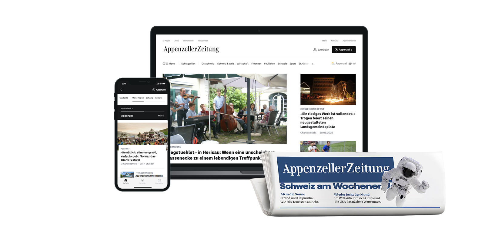 Appenzeller Zeitung, appenzellerzeitung.ch