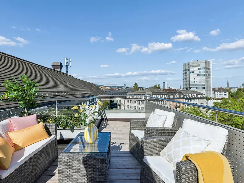 Waterfront Penthouse – Rooftop, AC & Free Parking Am Schanzengraben