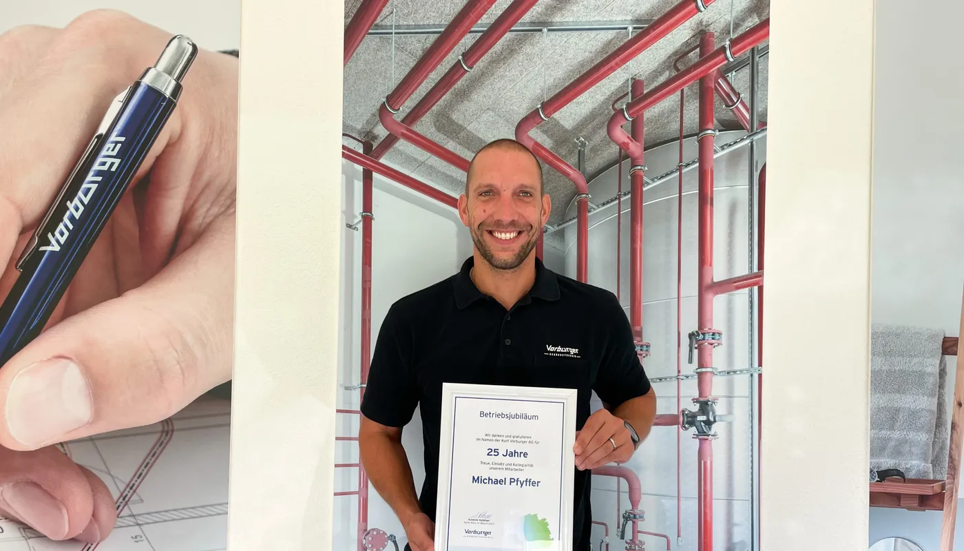 Herzliche Gratulation zum 25-jährigen Jubiläum