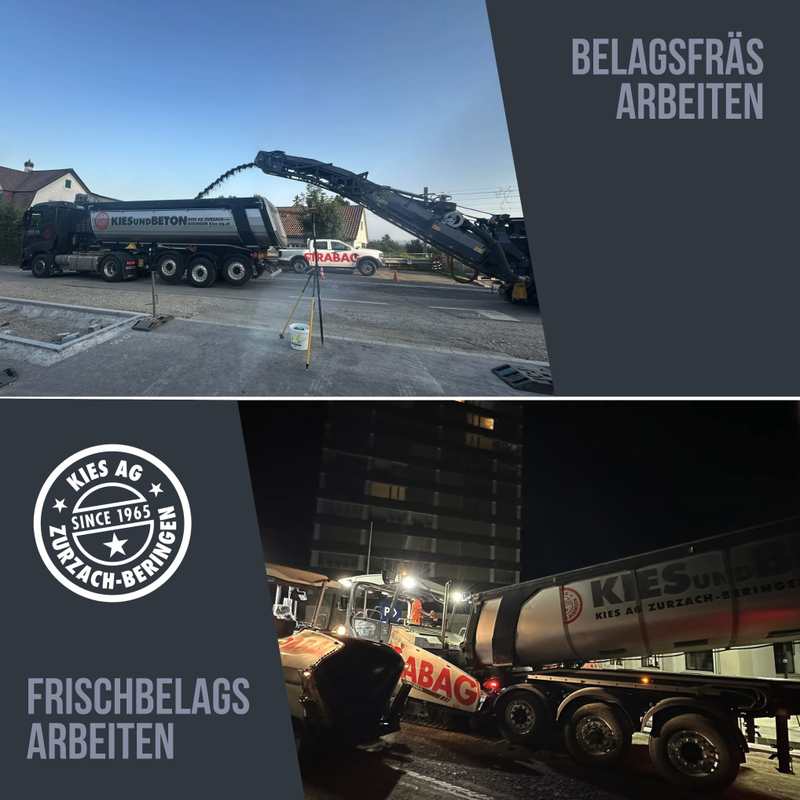 Belagsfräs- und Frischbelagsarbeiten