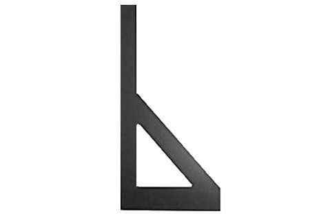 Glaserwinkel mit Strebe