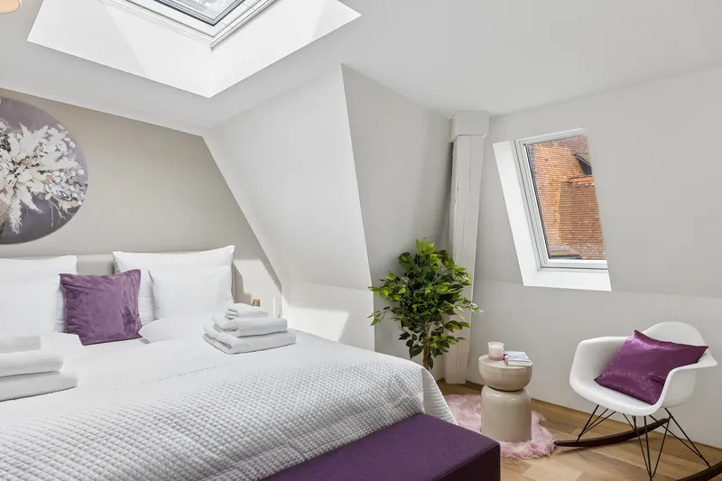 Ikon Penthouse – Rooftop, AC, Lake & Mountain View Fraumünsterstrasse