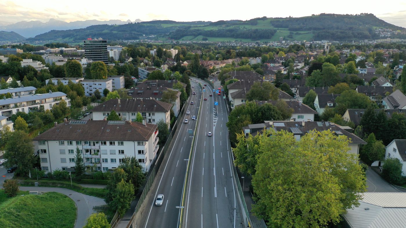 Massgeschneiderter Lärmschutz an der A6 im Berner Ostring