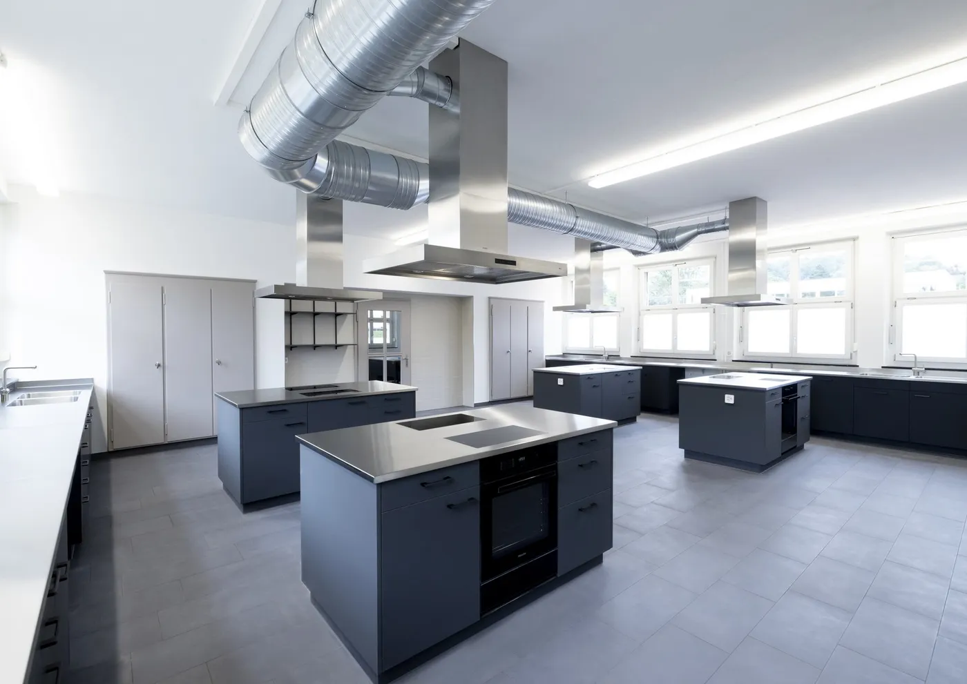 Küchenabluft in Schulküche