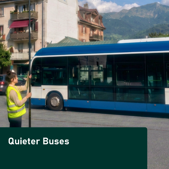 Quieter Buses