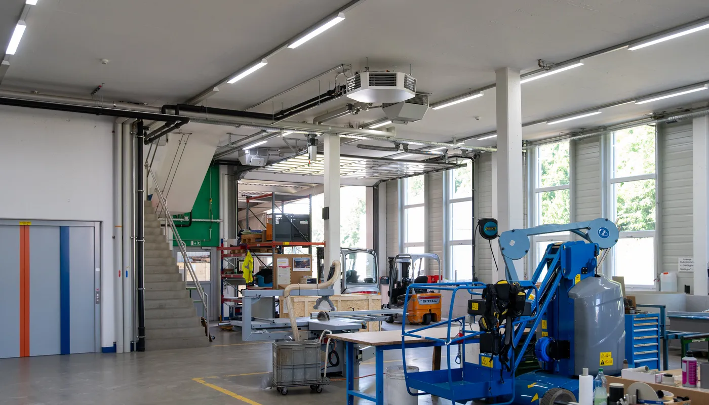 Sanierung Produktionsbetrieb in Windisch