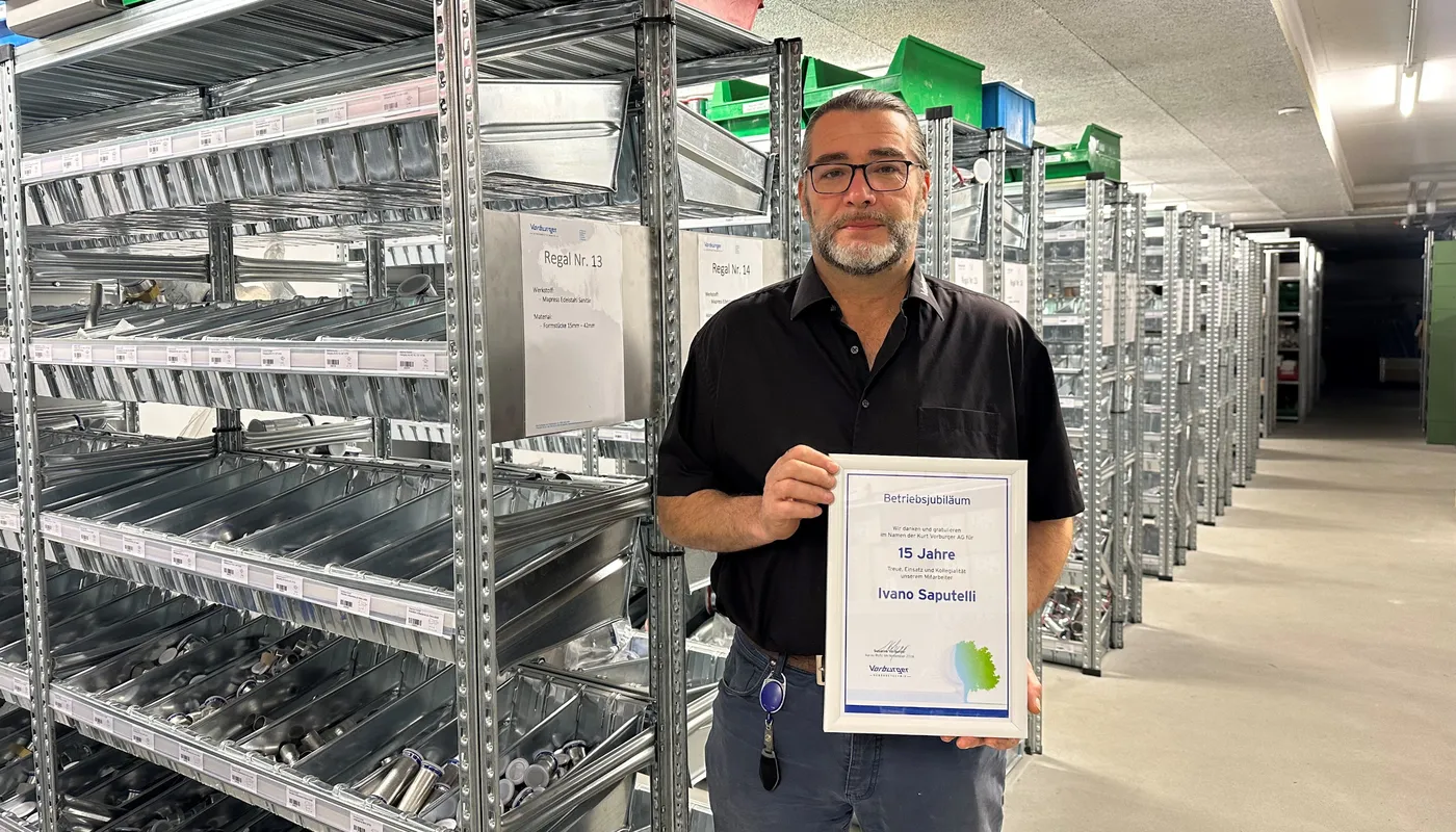 Herzliche Gratulation zum 15-jährigen Jubiläum