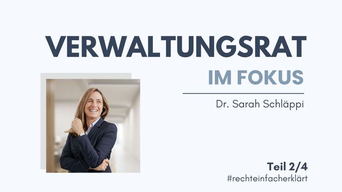 Selbstevaluation des Verwaltungsrates &ndash; Kein Gesetz, aber unverzichtbar