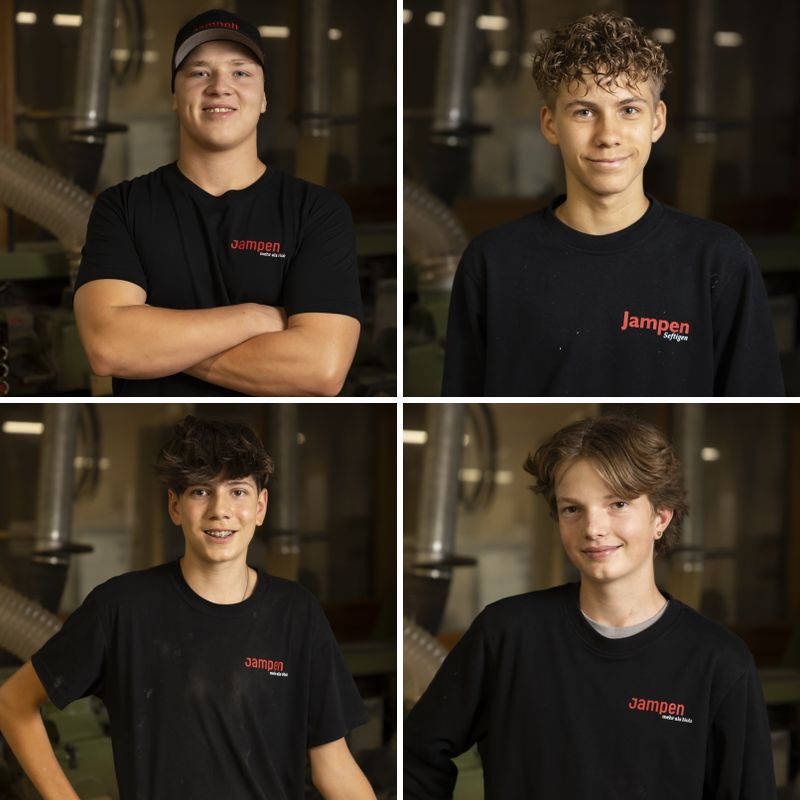 Vier neue Nachwuchstalente im Jampen-Team