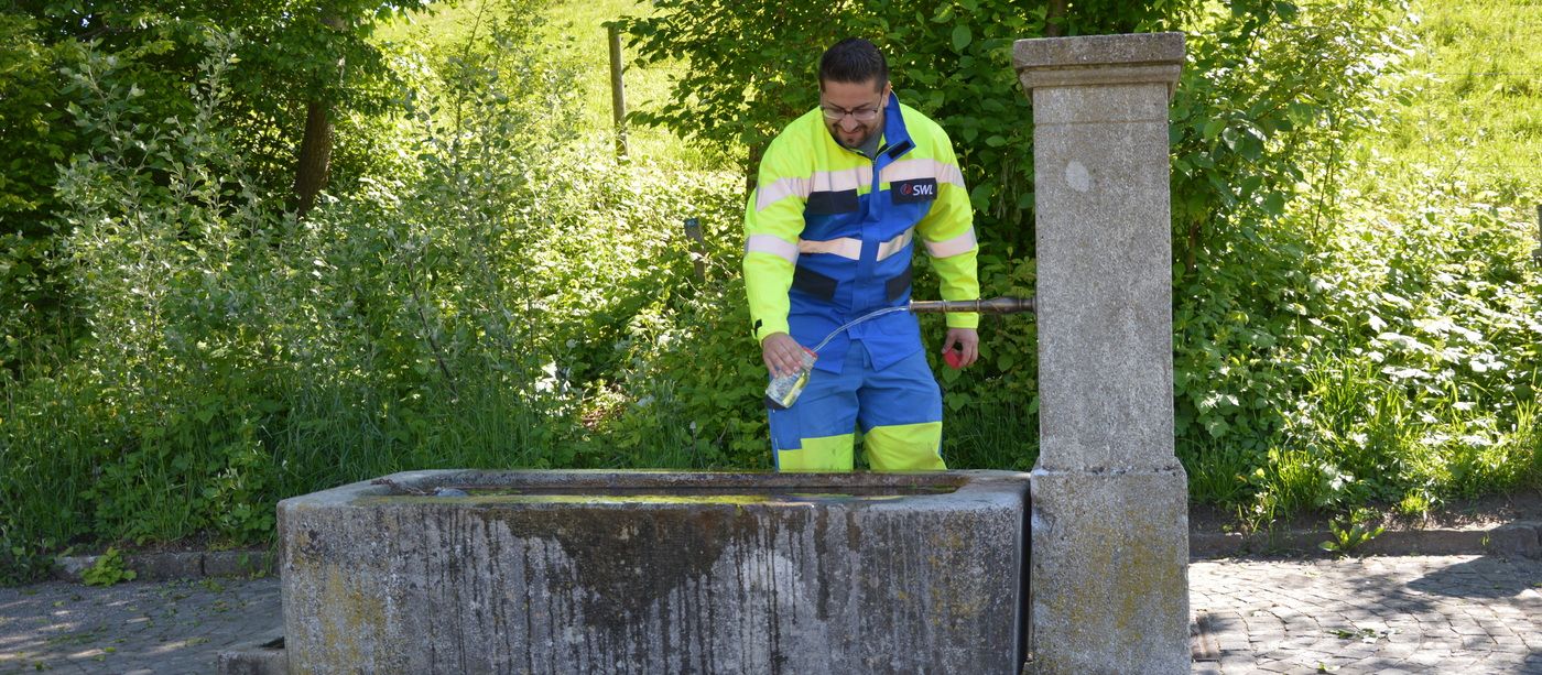 Trinkwasser in einwandfreier Qualität