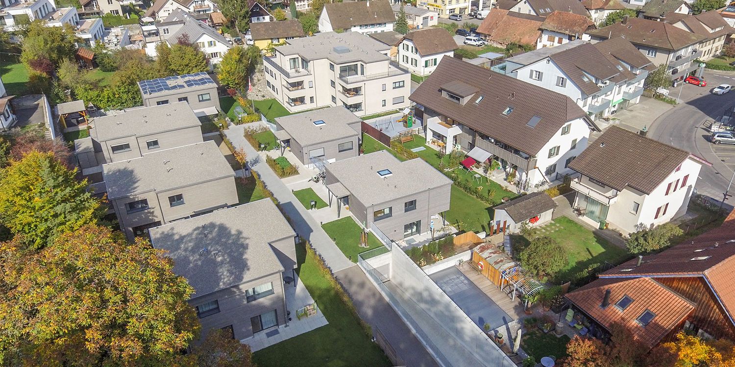 6 Einfamilienhäuser