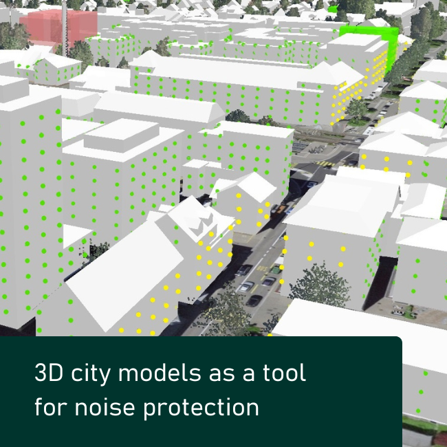 3D City Models as a Tool for Noise Control