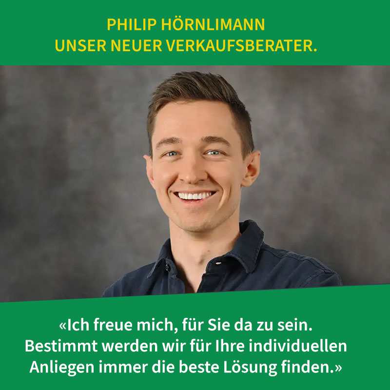 Unser neuer Verkaufsberater