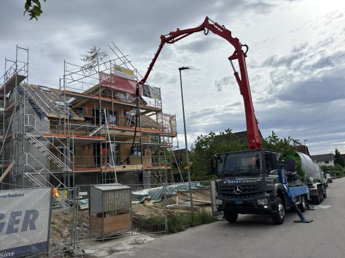 Holz-Beton-Verbunddecken Neubau EFH Von Flüe