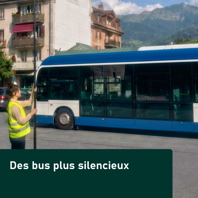 Des bus plus silencieux commencent dès leur acquisition