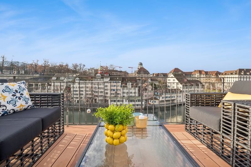 Old Town Diamond Penthouse – Private Rooftop Limmatquai 84
