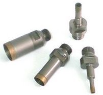 Forets à concrétion diamantée