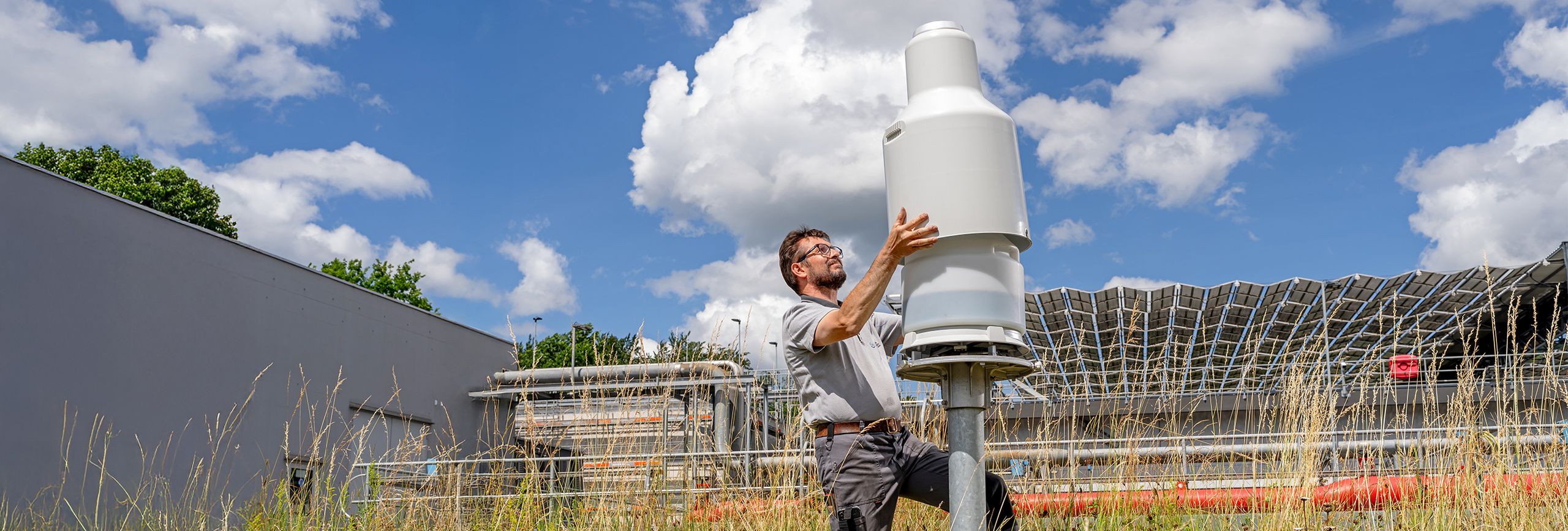 Regenmesser: Ein Warnsystem für kürzere Reaktionszeiten.