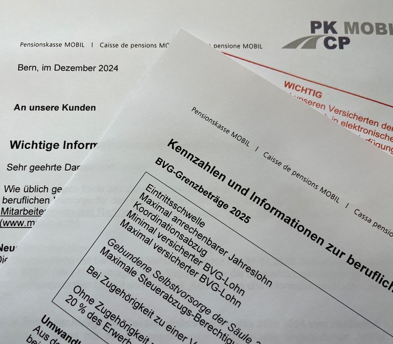 Wichtige Informationen zum Jahresbeginn 2025