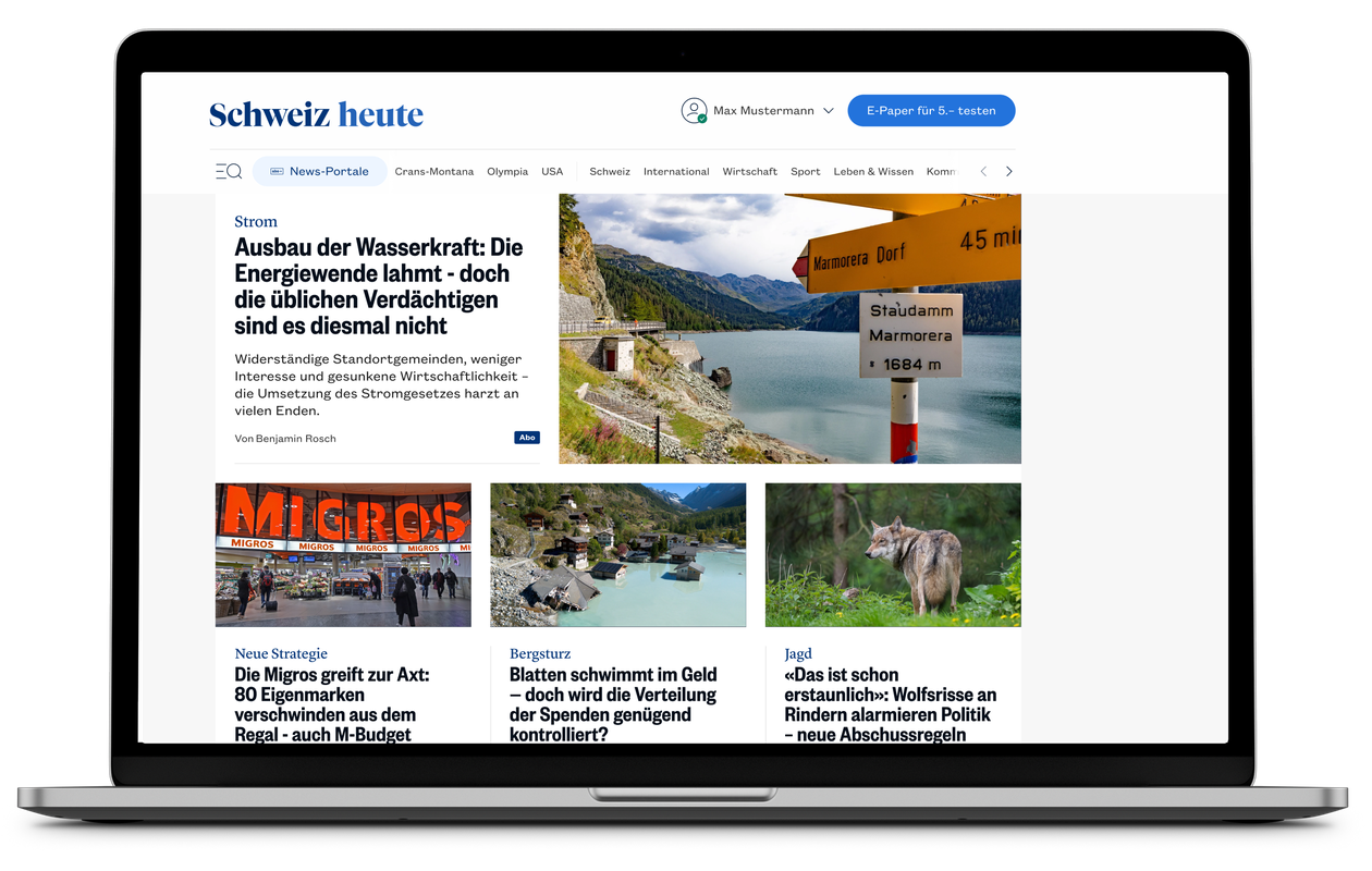 NEU: Schweiz heute – das digitale Newsportal der Schweiz