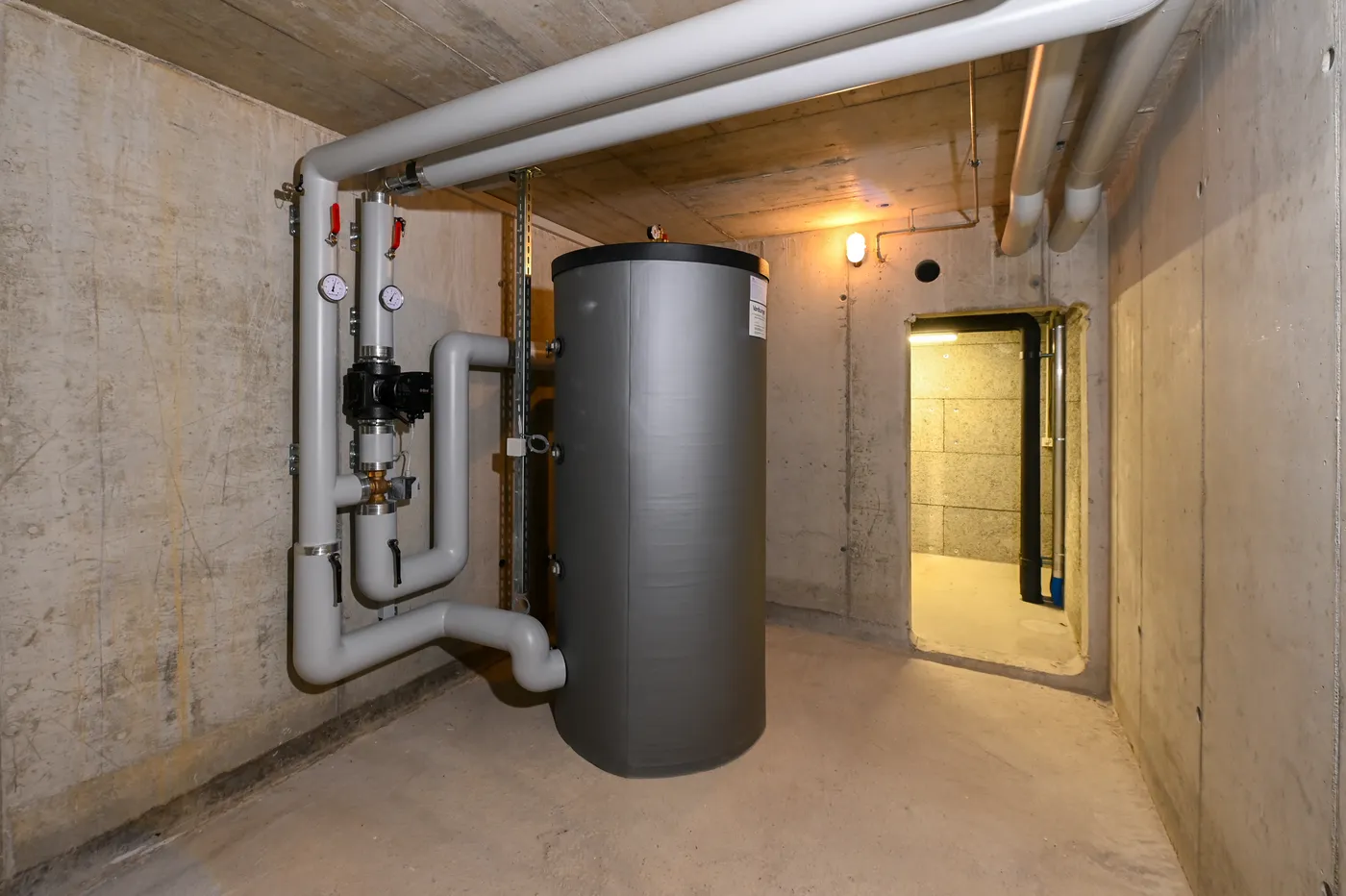 Heizungssanierung 8 Terrassenhäuser in Biberstein