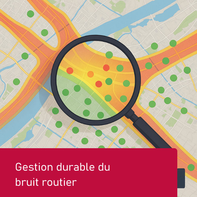 Application durable de la réglementation sur le bruit routier avec DECIBASE