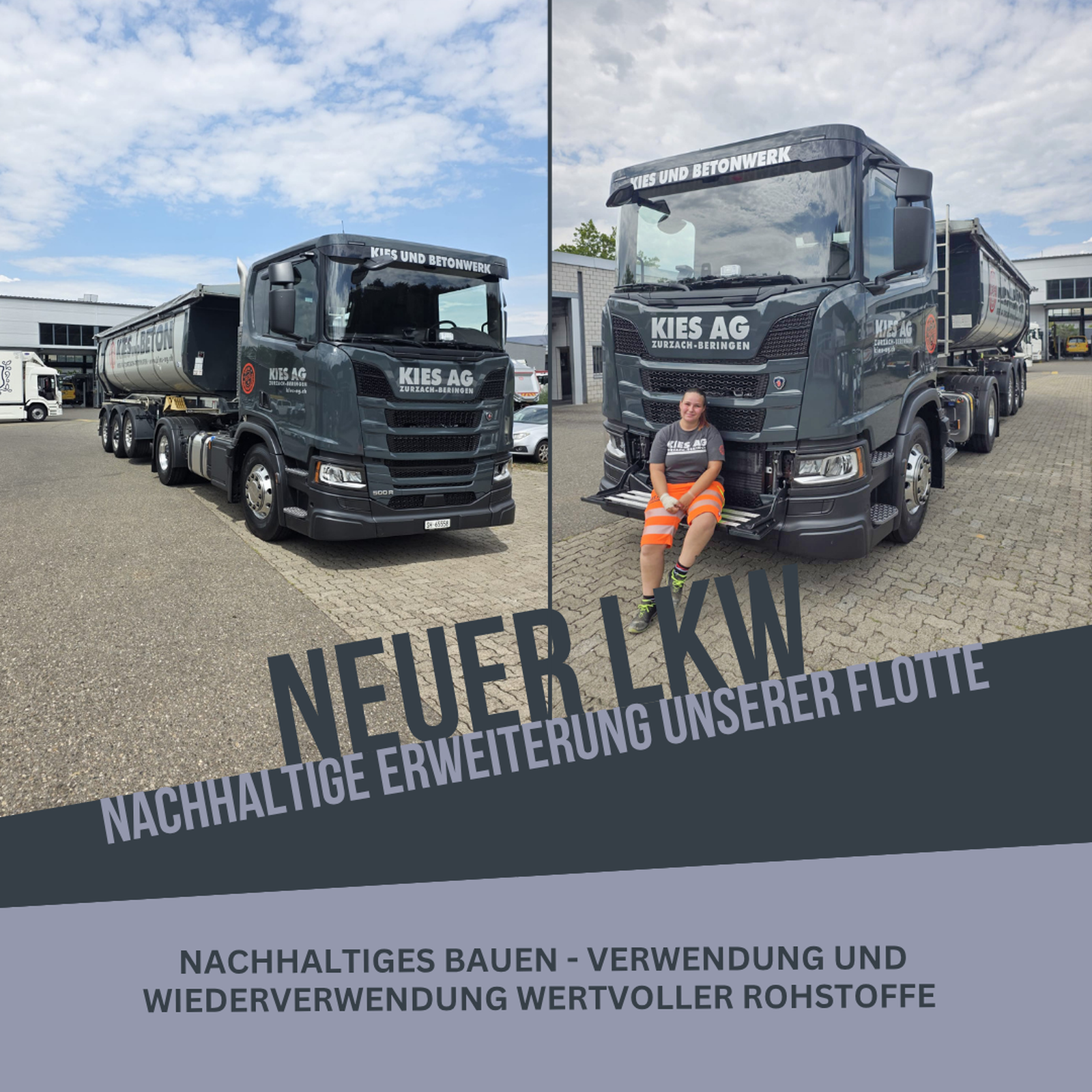 🚛 Zuwachs für unsere Flotte!
