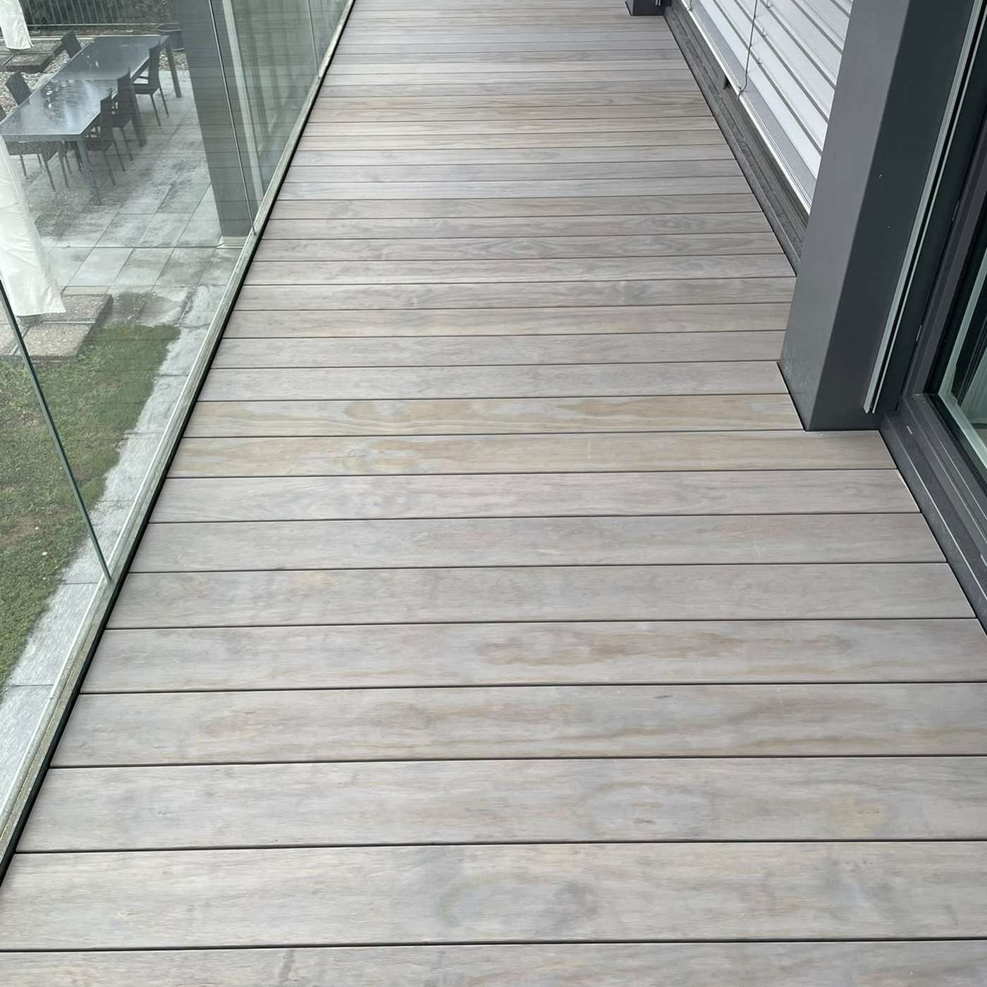 Terrassenboden in Accoya