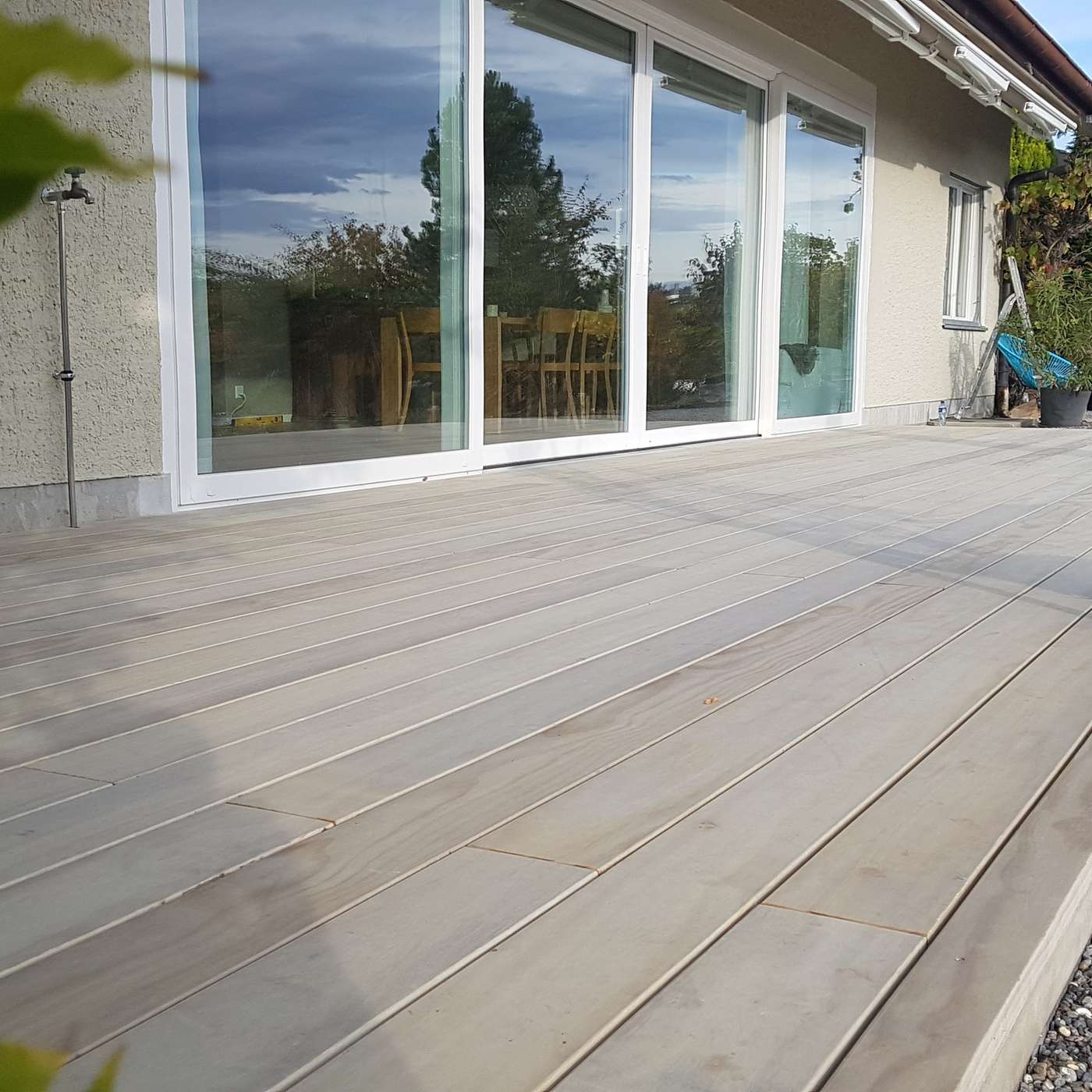 Terrassenboden in Accoya
