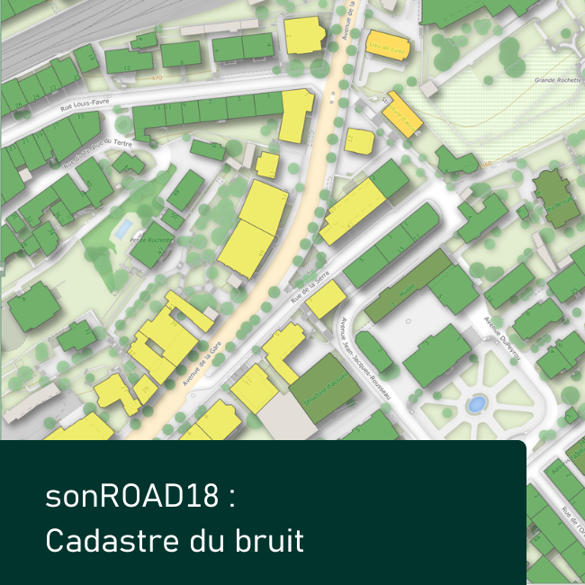sonROAD18 : Cadastre du bruit
