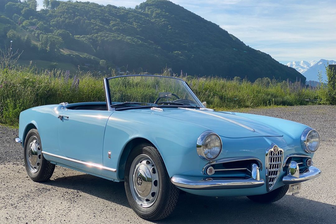 1957 Alfa Romeo Giulietta Spider Veloce