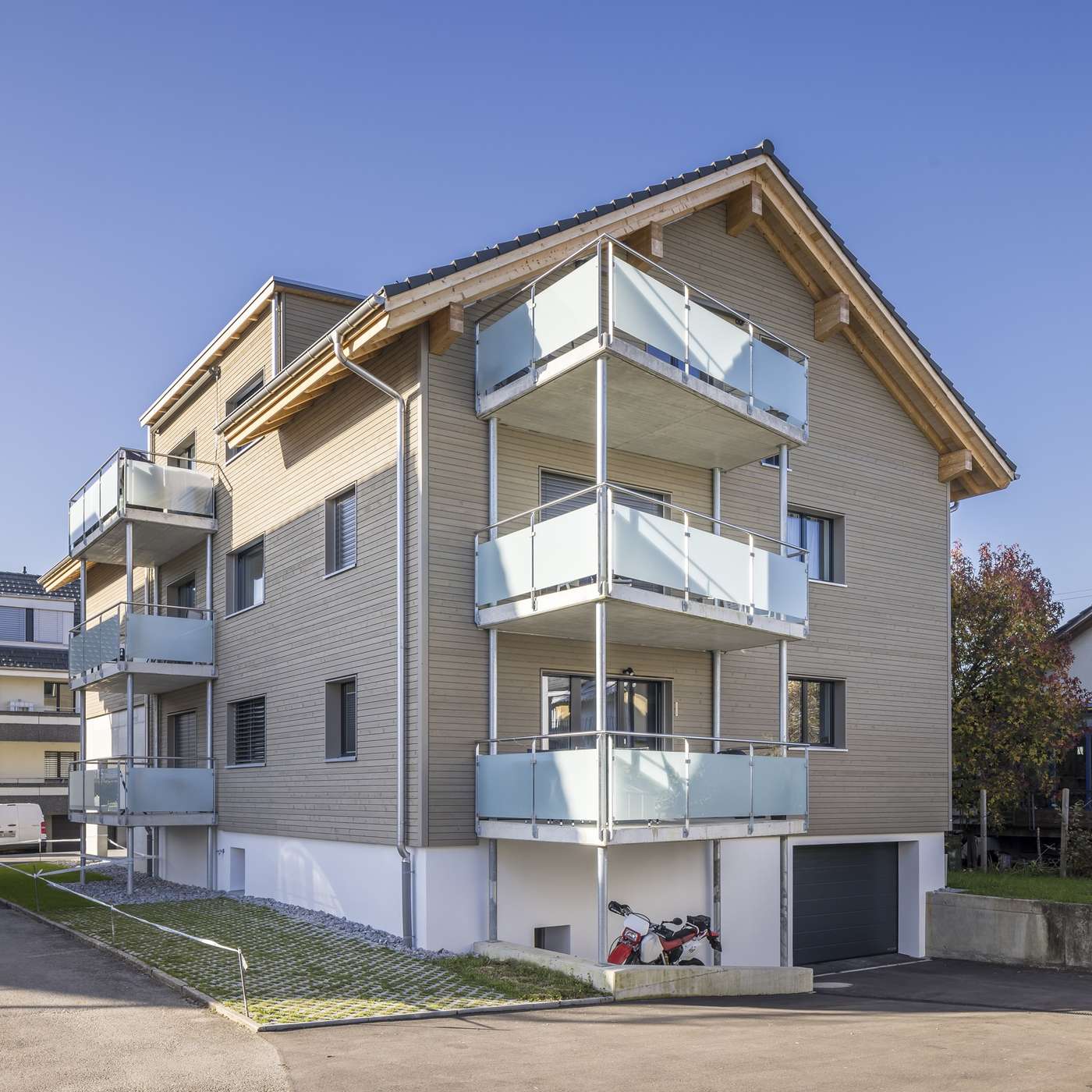 Aufstockung Wohnhaus in Holzbau